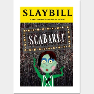 Broadway Zombie Scabaret Slaybill Posters and Art